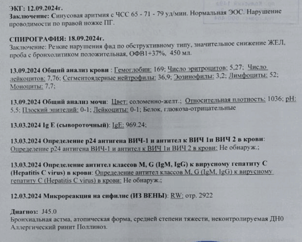 О том, как мы нашли у призывника астму